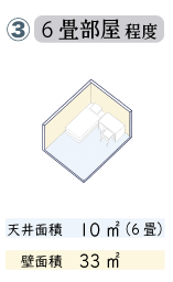 個室6畳程度